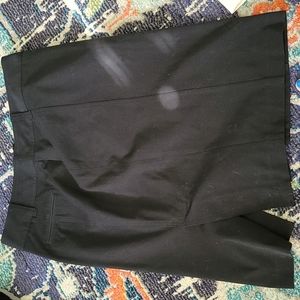 Express pencil skirt with slit actual size 9/10...zip up in back